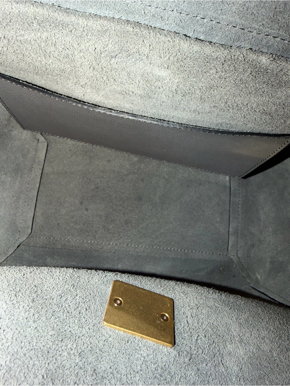 Preowned Gray Celine Micro Belt Bag - Picture 5 of 8
